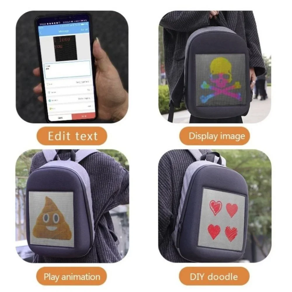 Smart LED Backpack - Picture 7 of 11